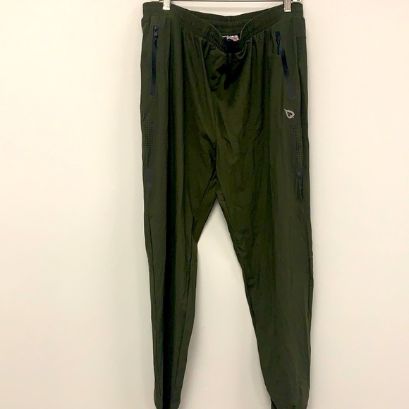 BA Leaf army green jogging pants size XXL - Picture 1 of 8